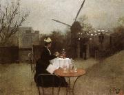 Ramon Casas Out of Doors oil on canvas